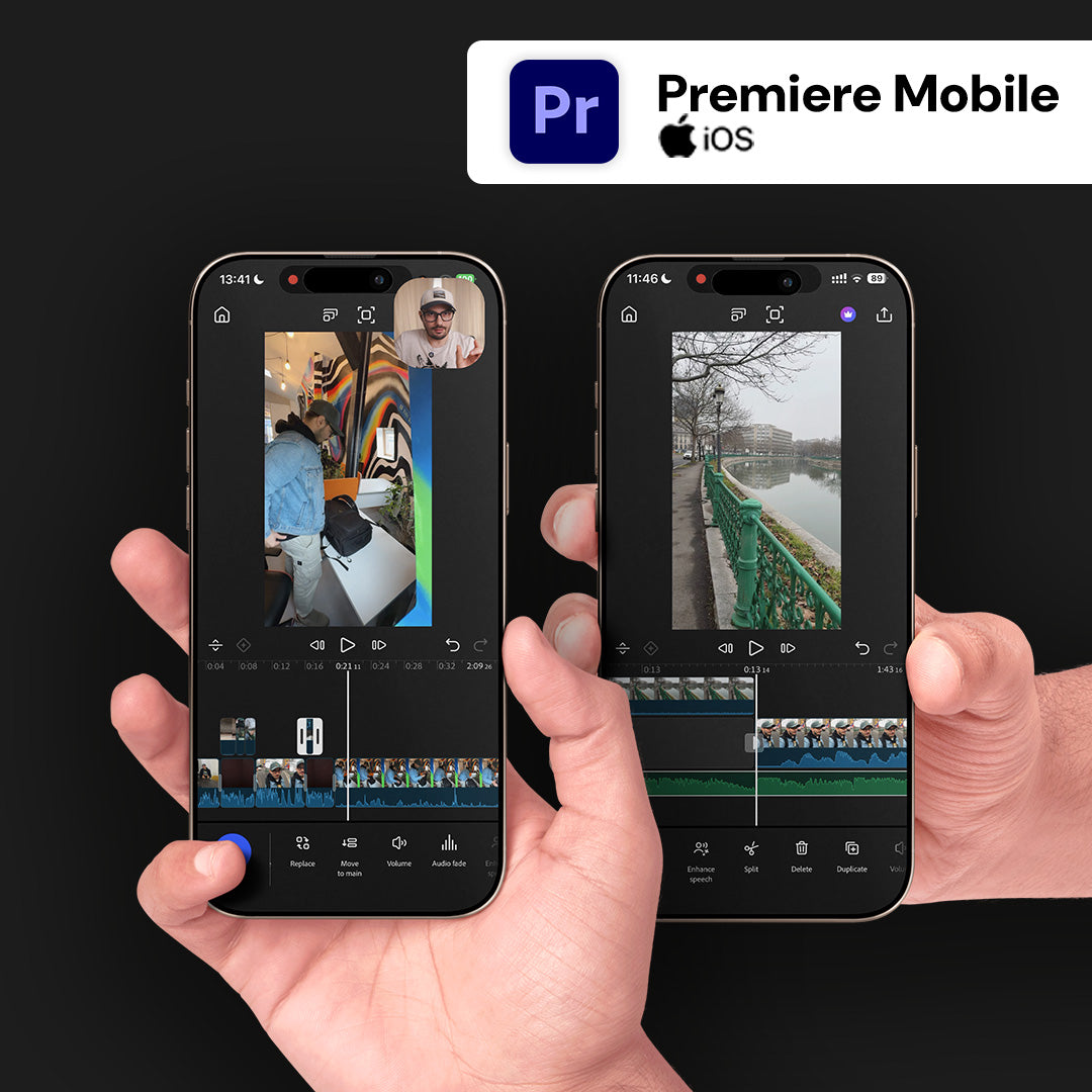 Editează de pe telefon — Mini-Vlog în Premiere Mobile